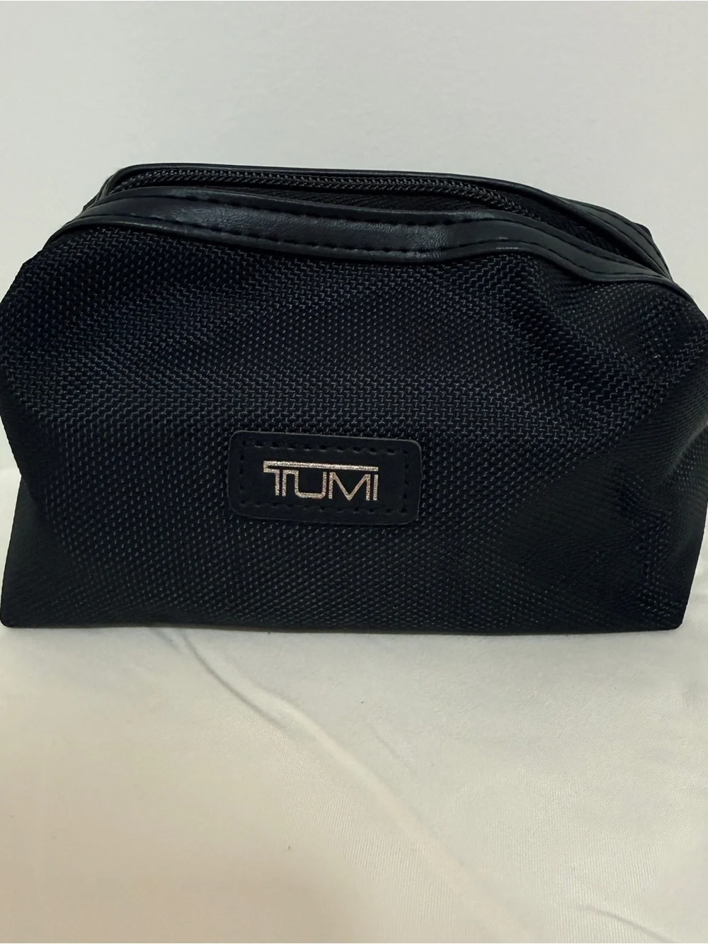 Tumi Black Nylon Toiletry Pouch